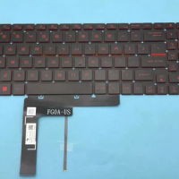 NEW For MSI Katana GF66 GF76 MS-17L1 Laptop English Keyboard Red Backlit