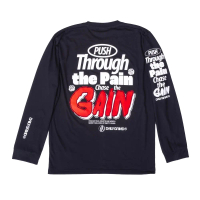 DAILY GRIND PUSH THROUGH LONGSLEEVES BLACK