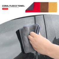 Car Suede Cleaning Towel Wipe Drying Cloth Clean Tools For Mercedes Benz AMG W204 W205 W203 W211 W212 W213 W201 W210 W124 W126