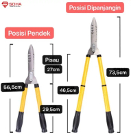 Siap Kirim - TK-11 Hedge Shears Gunting Rumput Dahan Pohon Gunting Taman Bahan Besi Tajam Gunting Ru