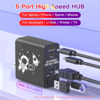 PSDA 3D 65W Docking Station Usb Hub High Speed Dp To HD Splitter For TV PD 60W Type C Fast Charger Laptop Display