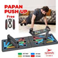 SPEEDS Push Up Stand Push Up Board Alat Bantu Push Up Push Up Handles Fitness Olahraga 069-4