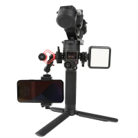 Shiyi-Pemegang pelekap monitor dengan kasut sejuk, antara muka 1 / 4 dan 3 / 8, aksesori gimbal, pla