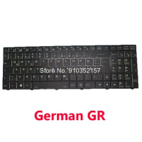 Laptop With Backlit Keyboard For MediaBook Hyperion NH58 English US German GR Black Frame