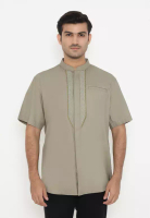 Police Denim POLICE Kemeja Koko Border Regular Fit Pria