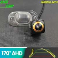 AHD 720P Golden Lens Trajectory Car Rear View Camera For Nissan Paladin/Roniz/Xterra N50 2005-2015 Reverse Vehicle Monitor