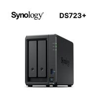 【hd數位3c】Synology DS723+【2Bay】AMD R1600 雙核心 2.0GHz/2GB D4 ECC(max 32G)【下標前請先詢問 有無庫存】
