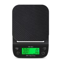 WeiHeng Electronic Drip Coffee kitchen Scale Timer 3kg 0.1g LCD Kitchen Baking Coffee Weight Balance With Bowl Drip Scale Timer