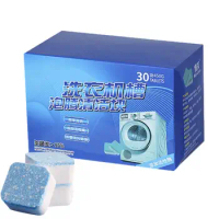 Dishwasher Cleaner Tablets Washing Machine Cleaner 30PCS Deep Cleaning Odor Removal Dishwasher Machine Cleaner for Grease