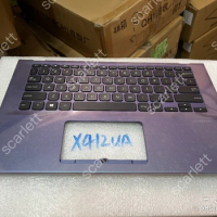 New/org for Asus VivoBook 14 X412 X412FA X412U R424F V4000 V4000F Palmrest US Keyboard Upper Cover Backligt