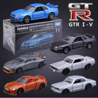 Takara TOMY Nissan Skyline 2000 GT-R GTR 50 R34 R35 Alloy Sports Car Model Diecast Car Vehicles Mode