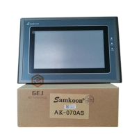 7 Inch AK-070AS Samkoon DC 24V 800*480 Resolution with Ethernet Touch Screen HMI