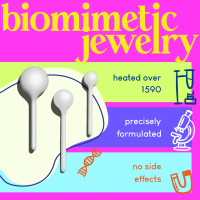 Anti infeksi Medical Anting Anti-alergi Keramik Biomimetic Ceramic Earring Hypoallergenic Earstud Re