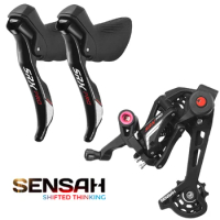 SENSAH 11 Speed Road Bicycle Gearshift Rear Derailleur STI Gravel Bike 1x11 Cyclo Cross SRX PRO