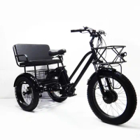 uwant electric bike 3 wheels 2 battery electric cargo cycle bike 3 wheel