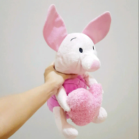 Boneka Piglet Bawa Love Winnie The Pooh Cute Size 35 Cm/ Boneka Piglet/ Boneka Winnie The Pooh