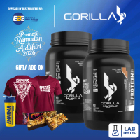 GORILLA Muscle Whey Protein 1kg (2.2lbs) or  2.27kg (5lbs)