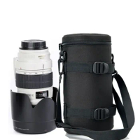 11x25cm Lens Pouch Bag Case for 70-200 mm f/2.8 Canon Nikon Sony Tamron Sigma Camera Lens