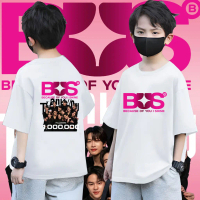 【ใหม่】 BUS เสื้อยืดเด็ก KIDS #BUS because of you i shine ‘ WATCH YOUR STEP’ เด็ก 7 สีใหม่เสื้อยืด ผ้