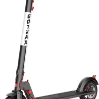 Gotrax GXL V2 Electric Scooter, 8.5" Pneumatic Tire, Max 12 Mile and 15.5Mph Speed, EABS and Rear Disk Brake,Foldabl