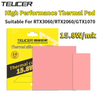 TEUCER HP600 Silicone Plaster Non-Conductive CPU/GPU Card Water Cooling Mat 15.8W/mk 80X40 mm 100X100 mm Thermal Pad