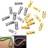 10pcs สกรูเข็มกลัดสกรูสกรูสกรูสำหรับเครื่องประดับสร้อยคอสร้อยข้อมือ DIY