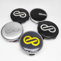 4pcs 62MM Wheel Center Caps Hub Enkei Racing Car Styling Dust Rims Cover Emblem Badge for Toyota Car Accessories