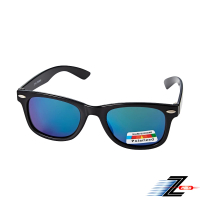 【Z-POLS】複刻版柳釘設計 嚴選古著POLARIZED多層膜電鍍偏光抗UV400太陽眼鏡(兒童流行風格款)
