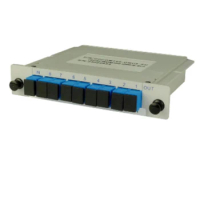 APC Fiber Optical 1x8 Multiplexer Demultiplexer WDM Splitter