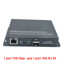 10G switch sfp+ to sfp+ 10g media conerter switch ethernet switch gigabit 10gb switch fiber optic Long Distance