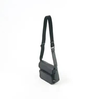 Tas COACH SULLIVAN MONOGRAM GREY BLACK FLAP CROSS BODY BAG 100% ORIGINAL 14X6X15CM