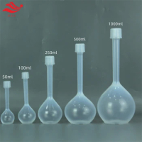 PFA volumetric flask made of high-purity materials for photovoltaic and photovoltaic industry