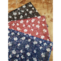 Kain Katun Jepang Motif Bunga Kecil CJ069 [Min. Beli 1 Meter]