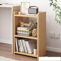 書桌旁小書架可移動置物櫃帶輪小型置物架落地小書櫃桌下收納櫃子