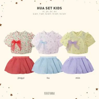 BOHOPANNA - HUA SET KIDS - Setelan Baju Imlek Anak - Baju Imlek 4Y MIN
