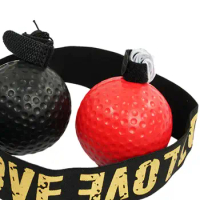 Boxing Reflex Ball Headband Set React Balls Punching Speed Improve Reaction Speed for Home Gym Fitness Exercise Mma Kids Adults