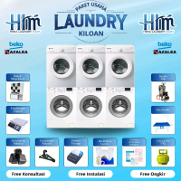 Paket Usaha Laundry Hera Laundry Mart, 3 Unit Washer Beko 8kg, 3 Unit Dryer Azalea 10,5kg
