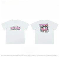 Adorable Womens Tshirt Cute Pattern Perfect for Pet Adoption Event Garden Party and Community Fair