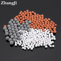 ZhangJi Shower Head Replacement Filter Anion Mineral Beads Stones Balls for Bathroom Purifying Water 3 Kinds Diameter 5-6mm