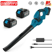 Brushless Powerful Lithium Battery Cordless Leaf Electric Blower Cordless Snow Blower For Makita 18V Battery