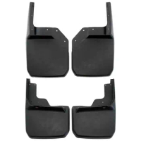 Mud Flaps 4pcs Front Rear for Jeep Wrangler JK Mudguard for Cars Automotive Parts and Accessories