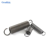 5pcs 1.2mm Thickness Extension Spring 12mm OD Small Tension Springs 70/80/100/120/130/140mm Steel Long Extension Spring