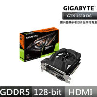 【GIGABYTE 技嘉】GeForce GTX 1650 D6 OC 4G REV2.0(GV-N1656OC-4GD REV2.0)