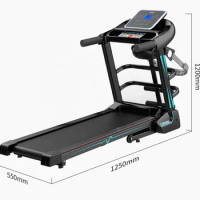 Gym Treadmill Running Machine Foldable Electric Walking Fitness Smart Treadmill For Home