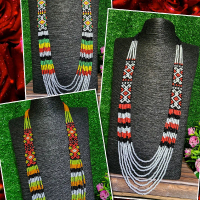 Rantai manik dari sabah motif vinusak