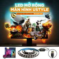 Đèn Led Mở Rộng Màn Hình Ustyle Cảm Biến Theo Màu Màn Hình Máy Tính PC Windows, Dây Led Dán Sau Màn 
