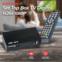 [ COD ] Taffware Bien4 Set Top Box TV Digital H.264 1080P DVB-T2 Kabel HDMI STB Penangkap SInyal TV 
