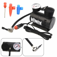 ปั๊มลมไฟฟ้าในรถยนต์ 12V คอมเพรสเซอร์แอร์ 300psi สำหรับเติมลม คุณภาพสูง