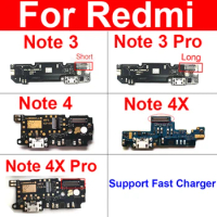 USB Charger Board For Xiaomi Redmi Note 3 Pro Note 4 4X Pro USB Charging Dock Board USB Port Flex Cable Repalcment Parts