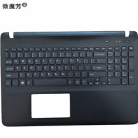 laptop keyboard For Sony VAIO Svf152a29v SVF152C29V SVF1521Q1RW fit15 SVF15E svf1521p1rw US With palmrest Upper cover